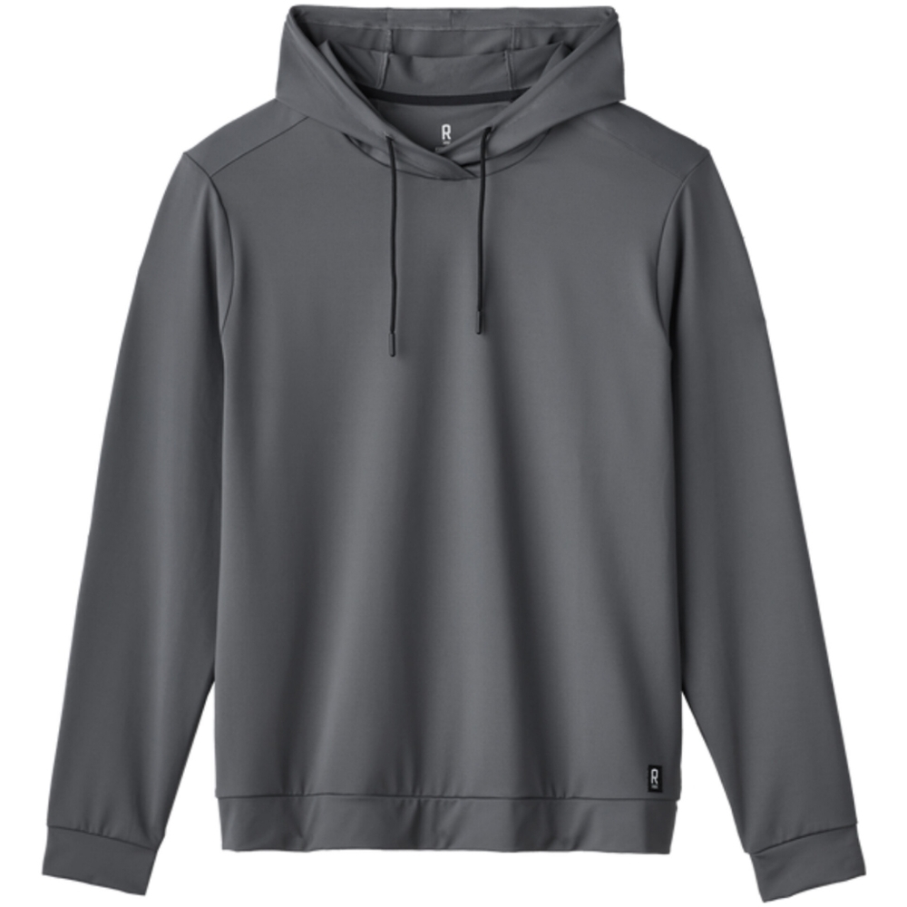 NWT Rhone essentials performance hoodie iron gate gray moisture wicking sports